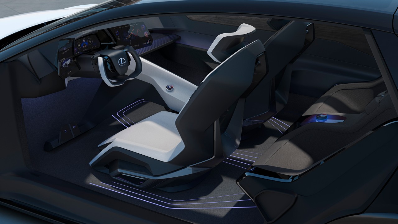 Lexus concept interior 