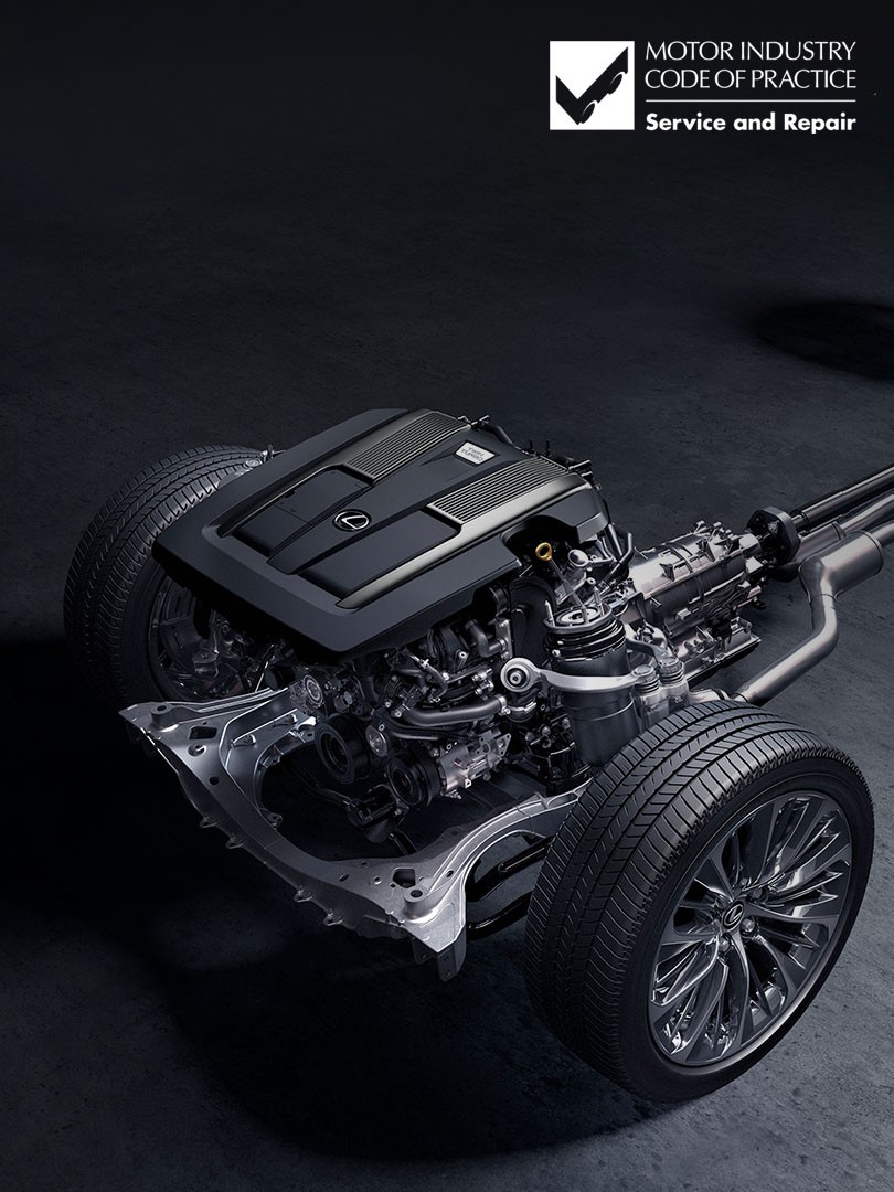 A Lexus engine 