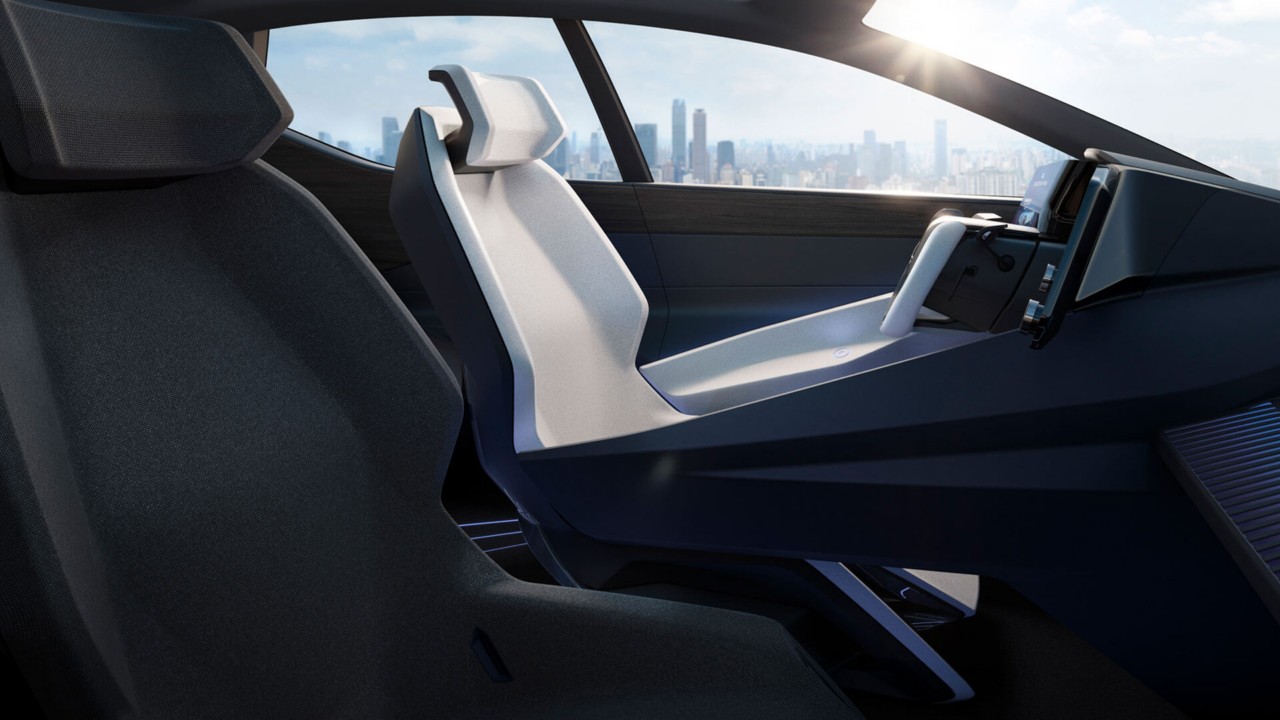Lexus LF-Z Electrified concept cars drivers seat interior 