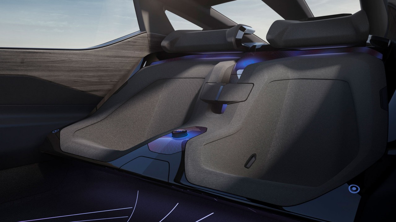 Lexus LF-Z Electrified concept car rear seats 